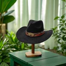 Women Funny Hat - 黑色 - 查看 1