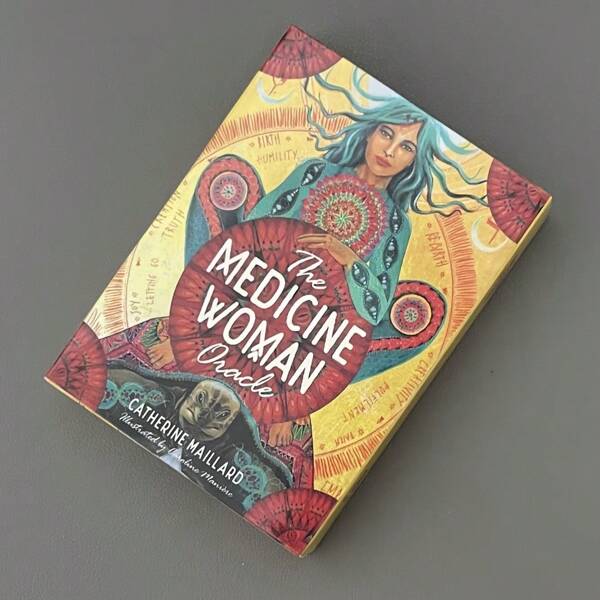 Medicine Woman Oracle Cards - Full English Tarot Deck For Divination, Wisdom & Fate Guidance - Family Party Board Game