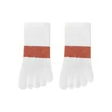 Women 5-Toe Socks, Elastic Contrast Color Fine Mesh Non-Skid Socks Indoor Yoga Socks