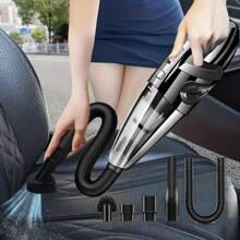 Mini aspirateur de voiture portable sans fil, petit aspirateur à main pour un nettoyage rapide, aspirateur à main sans fil rechargeable pour le nettoyage de la maison, du bureau et de la voiture, accessoires de voiture