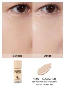 MAKE UP FOR EVER HD SKIN UNDETECTABLE STAY-TRUE 粉底液 1R02#/1N00#/1Y04#/1N06# - 30ml-#1N00 - 查看 4