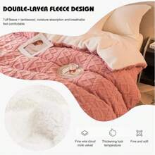 Fluffy Blanket, Sofa Blanket Double-Face Thick Blanket, Thick Warm Sherpa Fleece Plush Blankets, Faux Fur Fleece Sherpa Wool Blanket For Couch, Chair And Bed