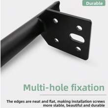 4 Pcs Of New Furniture Legs, Metal Furniture Support Legs, New Bathroom Cabinet Legs, Metal Luxury Gold And Black Furniture Legs, Cabinet Legs, Replaceable Coffee Table Legs, Cabinet Support Legs, Heavy-Duty Furniture Support Legs. Round Shape Suitable For Tables, Sofas, Coffee Tables, Bookshelves, And Coffee Tables.