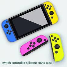 Switch Controller Silicone Case, Switch Joycon Silicone Protective Cover (Main Image Does Not Include Console)