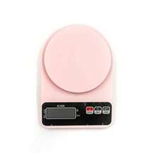 BÁSCULA DIGITAL PANTALLA LED CAPACIDAD 10 KILOS CON PILAS INCLUIDAS ELECTRONIC KITCHEN SCALE EQUIPADO CON UN SISTEMA DE SENSOR DE ALTA PRECISION - Rosa - Ver 3