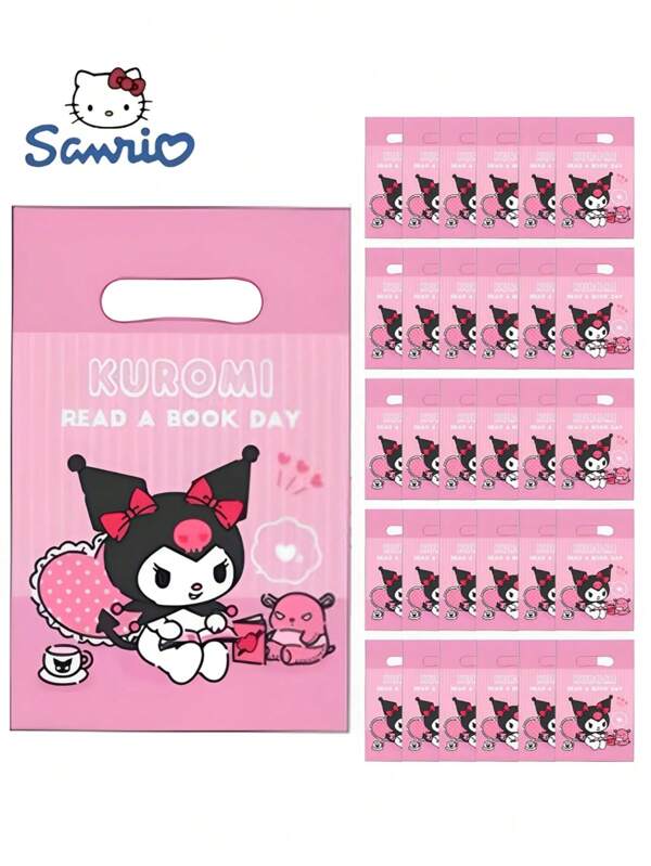 Sanrio Sanrio 30pcs Sanrio Hello Kitty Party Gift Bag Handheld Candy Bag Theme Birthday Celebration And Gift Bag Suitable For Christmas And Easter Decorations