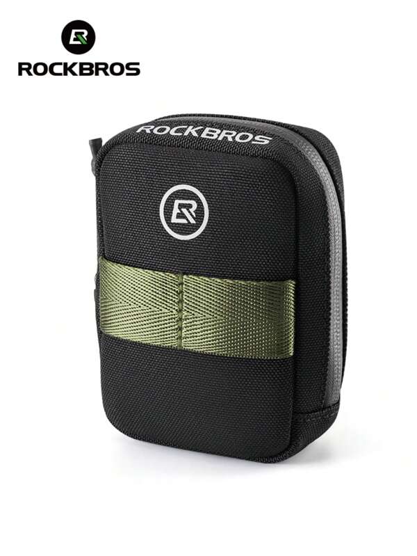 ROCKBROS Bolsa pequeña y ligera para bicicleta, práctica para guardar los esenciales de ciclismo, de estilo de moda