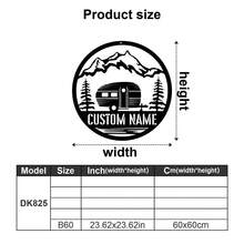 1pc Custom Rv Trailer Metal Sign - Personalized Camping Wall Art, Adjustable Iron Decor For Campsite & Home, Perfect Happy Camper Gift Gifts Birthday Graduation,Multi-Functional, Ornamental,Reusable,Exquisite,Stylish,High-Quality,Colorful,Modern,Custom,Personalized,Unique,Customized Crafts - Multicolor - View 23