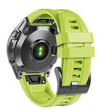22mm Compatible With Garmin Fenix E/Fenix8 AMOLED 47mm/Fenix 7/7 Pro/6/6 Pro/5/5 Plus Watch Band,Soft Quick Fit Silicone Straps For Forerunner 965 955/Approach S70 47mm/Instinct 2/Quatix 7 Smartwatch