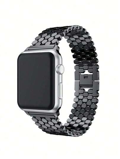 1pc Metal Dragon Scale Watch Band Strap Compatible With 38/40/41/42/44/45/46/49mm Ultra/SE/Series 10/9/8/7/6/5/4/3/2/1