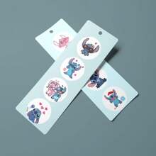 Disney 500PCS Kawaii Cartoon Party Decoration Diy Roll Stickers Skateboard Laptop Luggage Skateboard Phone Gift Phone Cute Sticker Anime Seal Label Decorative Cartoon Party Candy Stickers Rolls Stickers Toys Stitch Birthday Party Decorations Stitch Birthday Supplies Stitch Birthday Party Decorations Stitch Birthday Supplies