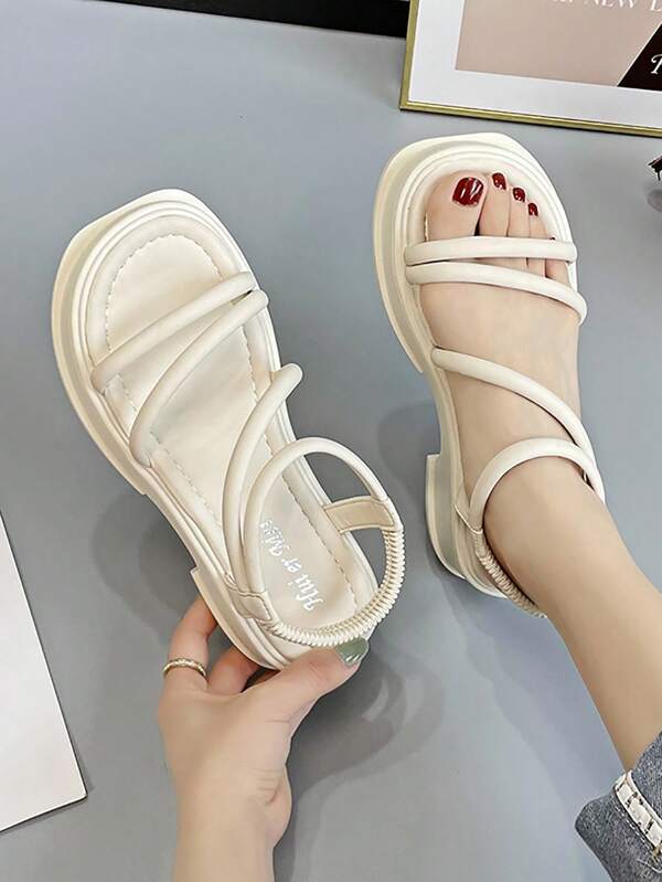 Women's New Summer Thick Sole Platform Sandals, Comfortable Open Toe Slides