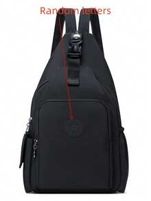 New Multi-Functional Fashion Casual Mini Backpack For Women, Lightweight Chest Bag With Multiple Compartments, Versatile Shoulder Bag, Perfectly Matching With Backpack Accessories, School Backpack - Multicolor - View 9