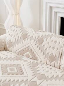 1pc All Season Sofa Cushion Cover, Warm Thickened Sofa Seat Protector, Modern Minimalist Anti-Slip Sofa Slipcover, Dust-Proof And Washable, Soft And Fade-Resistant, Pet-Friendly, Fits L-Shaped Sofa And 1/2/3/4 Seater Sofa