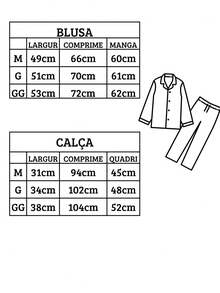 Women's American Long Winter Pajamas With Buttons, Jeane Leão Cotton Trousers And Blouse. - Nhiều màu - Xem 6