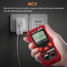 L.A.OL.A.U LAOLAU U6 U7 Digital Multimeter 6000 Counts Smart Voltmeter Voltage Tester Resistance Diode NCV Live Wire Measuring Tool