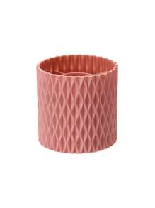 1 pièce Boîte organisatrice de maquillage rotative à 360°, grande capacité de rangement de bureau pour les crayons, rouges à lèvres, ombres à paupières, pinceaux, support de cosmétiques pour coiffeuse de chambre
