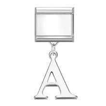 1 Stück Buchstaben Elemente DIY kreatives Accessoire Schmuck, modisches Anhänger Design personalisierbar DIY Armband Halskette Ring Fußkettchen, vielseitig, filigran, süß, modulares Armband