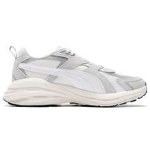 Puma Hypnotic LS 轻便舒适厚底运动鞋，男女通用低帮休闲跑鞋，情侣鞋，厚底运动鞋 395295 - 灰色-彪馬白-白色 - 查看 2