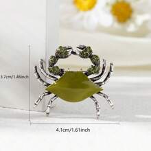 1 Peça Broche Casual e Fofo de Liga de Zinco com Formato de Animal: Sapo, Beija-flor, Abelha, Lagarto, Tartaruga, para Casaco, Bolsa, Chapéu, Presente Especial de Festival, Mochila Escolar