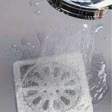 1/3/5/10/20/30 stuks hoogwaardige wegwerpbare afvoerfilter voor haar, effectieve haarblokker en anti-insectensticker, geschikt voor toilet, badkamergootsteen en vloerafvoer, duurzaam, eenvoudig te installeren, snelle afvoer, bescherming van kunststof afvoerfilter, voorkomt verstopping van badkamer- en keukengootsteen door haar, onmisbaar voor de badkamer, geschikt als kerst-/Halloweencadeau, willekeurige kleur/stijl