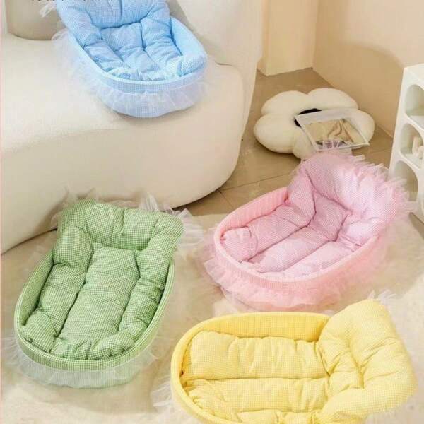 Cat Bed Suitable For All Seasons, Non-Sticky, Suitable For Small Cats And Dogs, Warm In Winter