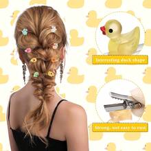 30 Pcs Glow Hair Clips Rave Hair Clips Women Music Festival Holiday Party Supplies (Duck)Valentine's Day NPVH - 動物 - 查看 6