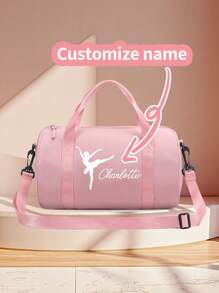 Set di borse da viaggio personalizzabili - borsetta da viaggio, borsone da palestra e organizer personalizzati - leggeri, durevoli e alla moda per viaggi in aeroporto, vacanze e uso quotidiano - regalo perfetto per donne e ragazze (Natale, compleanno, Ringraziamento)