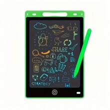 Tableta de dibujo LCD de 8.5 pulgadas: gran almohadilla para escribir y hacer bocetos con colores brillantes y seguros para los ojos, ideal para notas, hogar, escuela, oficina - juguete de viaje y regalo de Navidad perfecto, tableta de dibujo digital, pizarra para grafiti, vuelta al cole