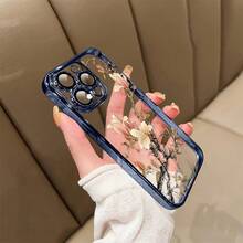 Funda protectora de alta calidad, diseño de flor de ciruelo, tacto suave, funda protectora de teléfono creativa personalizada, a prueba de golpes y anti-caídas para  17.17 Pro...17 Pro Max...17 Agua. 16.16 Pro...16 Pro Máx.16 más.. 15.15 Pro Max...15 Pro...15 más.. 14.14 Pro...14 más..14 Pro Max... 13.13 Pro...13 Pro Max...12.12 Pro...12 Pro Max...11.11 Pro...11 Pro Máx.XR.X.XS.XS máx.Serie Se.MiNi de pequeños regalos de Navidad, protección para cámara, siete colores, transparente, ligero, duradero y elegante. - Púrpura 1560 - Ver 5
