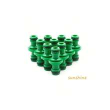 PC5pcs Home Garden Flower Irrigation Water Pipe Splitter Plastic Hose Quick Coupling Hose Nipple Connector - Multicolor - View 1