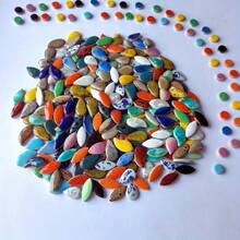 300 جرام/عبوة مجموعة مواد ديكور فسيفساء مختلطة الأنواع، مناسبة لمشاريع DIY، غرفة المعيشة، المطبخ، الحمام، ديكور المنزل، الفنون والحرف، ألوان غنية، مثالية لديكور حائط/أرضية مبدعة، تضيف حيوية لمشاريع DIY الخاصة بك