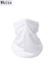 1件装轻便男女通用运动骑行冰丝颈套，透气吸湿运动头带颈部保暖面罩 - 彩色 - 查看 18