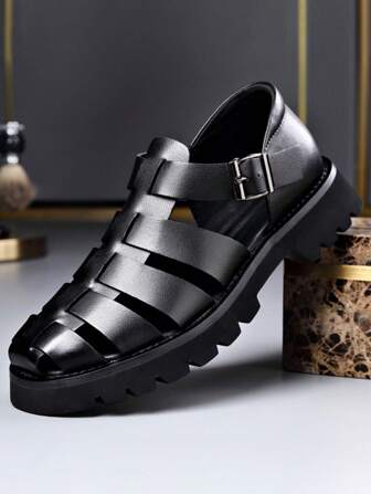 男士新款时尚休闲沙滩拖鞋，轻便EVA防滑凉鞋，适合春夏季