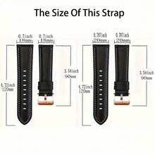 18mm/20mm 仿皮表带，快拆表带，适用于 Vivoactive 4S/5/3、Active 6/5、Approach S50 手表以及 Watch GT5/4/3/2，S1/B5 智能手表手链，柔软腕带配件 - 彩色 - 查看 2