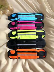 Creative Sports And Leisure Waist Bag, Waterproof And Shockproof, Close Fitting Mobile Phone Bag, Must Bring Magical Water Bottle Bag For Outdoor Cycling And Running