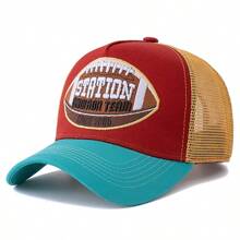 JZML 1 pièce Casquette de camionneur pour hommes avec lettre brodée