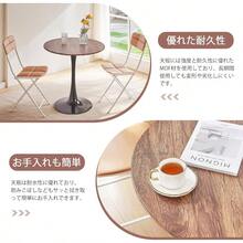 Outdoor Table - ブラウン - View 4