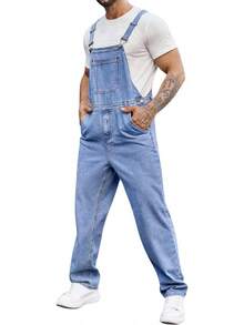 HG-Overalls MenRunti Men's Bib Ove Jean Mr Rs  Stp Workwear  Fit Jumpsuitoveralls Overalls Men - 粉色 - 查看 9