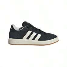 Adidas GRAND COURT 00s K - Core Black / Off White / Gum - View 1