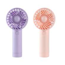 AOYI Mini ventilador portátil de mano, ventilador de secado personal recargable para pestañas, batería de 500mAh con 3 velocidades ajustables, accesorio de playa, pequeño ventilador de mano para refrescarse, para vacaciones, traslados, maquillaje de mujer, oficina, exterior, esencial de verano