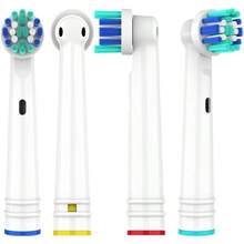 Replacement Toothbrush Heads For Electric Brushes With Soft Bristles Blue Color Individually Packaged Compatible With Various Models 8 Packw10 - White - View 6