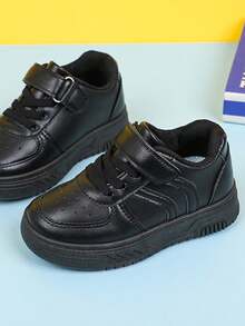 1 双儿童时尚舒适运动鞋，男女款休闲软底防滑运动鞋，学院风简约休闲鞋，幼儿步行鞋