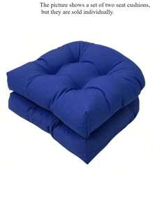 1-Pack Cushions, Perfect For Garden Chairs, Sofas, And Rattan Chairs, Thickened Design, Breathable And Comfortable, Suitable For Outdoor Use School Supplies,Back To School