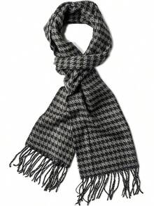 Black Grey Houndstooth Gift