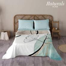 Naturals NATURALS - Juego de Sábanas Estampadas 3/4 Piezas - ✅ Entrega 2-5 días - Incluye Sábana Bajera + 1/2 Fundas de Almohada - 100% Algodón - Extra Suave - Cama 90/135/150/180 - Fabricado en España