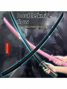 Espada samurái retráctil impresa en 3D - Juguete de espada - Accesorio de cosplay - Espada expansible por gravedad - Juguetes de Stitch - Juguetes de viaje - Juguetes antiestrés para el aula - Juguetes de baño en miniatura - Bola antiestrés de Navidad - Regalo de cumpleaños - Regalo de Navidad - Regalo de Halloween - Regalo de Nochebuena - Regalo perfecto - Regalo - Juguetes - Juegos