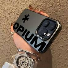 La funda para teléfono O-OPIUM Rap  Carti es compatible con iPhone 16 15 14 13 12 11 Pro Max X XR XSMAX 8 7 Plus, con cubierta trasera mate anti-caídas. - Colores mixtos - Ver 2