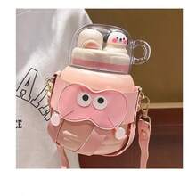 Cup Double Drinking Cup Cute Student School Dedicated Children's Water Bottle