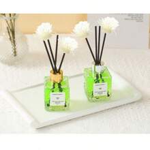 1 pieza Nuevo difusor de fragancia repelente de mosquitos, con aroma a hierba de limón, fragancia de larga duración para el hogar, dormitorio, baño, desodorante, ambientador, estilo y color aleatorios, varilla difusora de fragancia